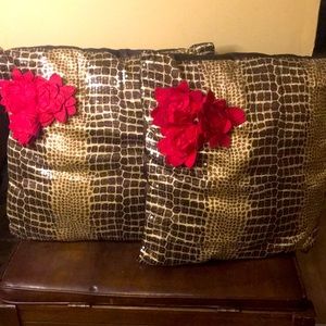 Sequined Pillows